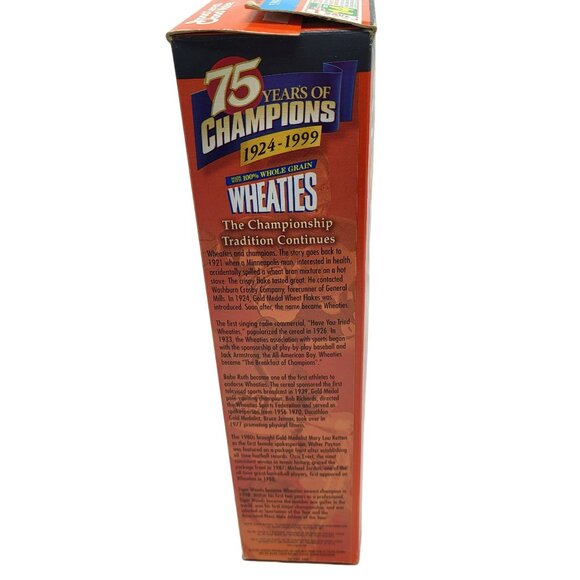 Empty Commemorative 1993 General Mills Wheaties Box John Elway Denver Broncos - Picture 4 of 9